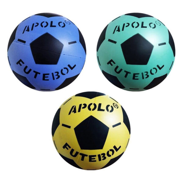 BOLA FUTEBOL DENTE DE LEITE CORES SORTIDAS