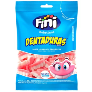 GELATINA DENTADURAS TEETH FINI 90G