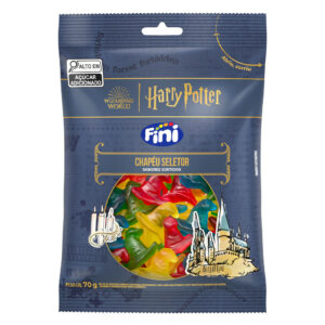 GELATINA HARRY POTTER CHAPEU FINI 70G