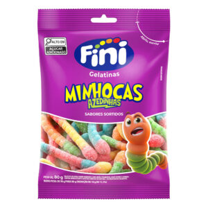 GELATINA MINHOCAS CITRICAS  80G FINI