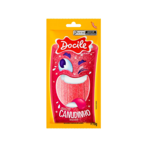 REGALIZ CANUDINHO MORANGO CITRICO DOCILE