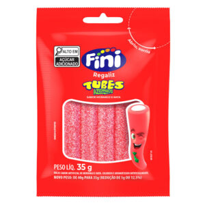 TUBES MORANGO CITRO FINI 35G