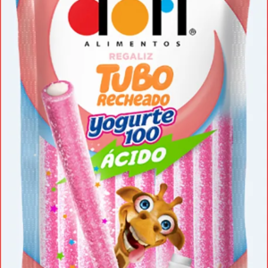 TUBO REGALIZ YOGURTE100 ACIDO DORI 70G