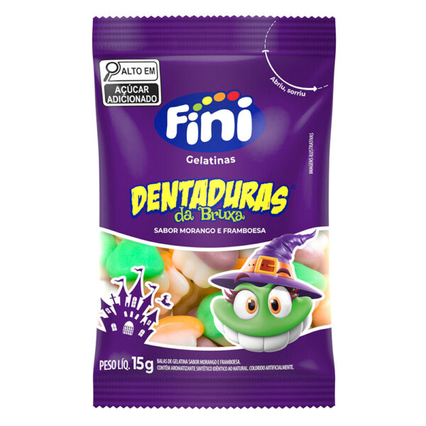 Dentaduras da Bruxa Fini 15g
