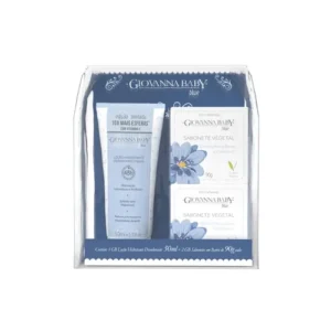 Kit Mini Nécessaire Giovanna Baby Blue (Loção 50g+2 Sabonetes 90g)