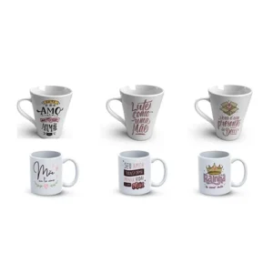 Caneca de Cerâmica Mães Terramada