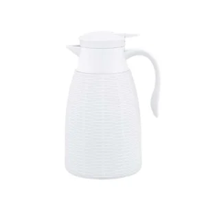 Garrafa Térmica Rattan Branca 1L